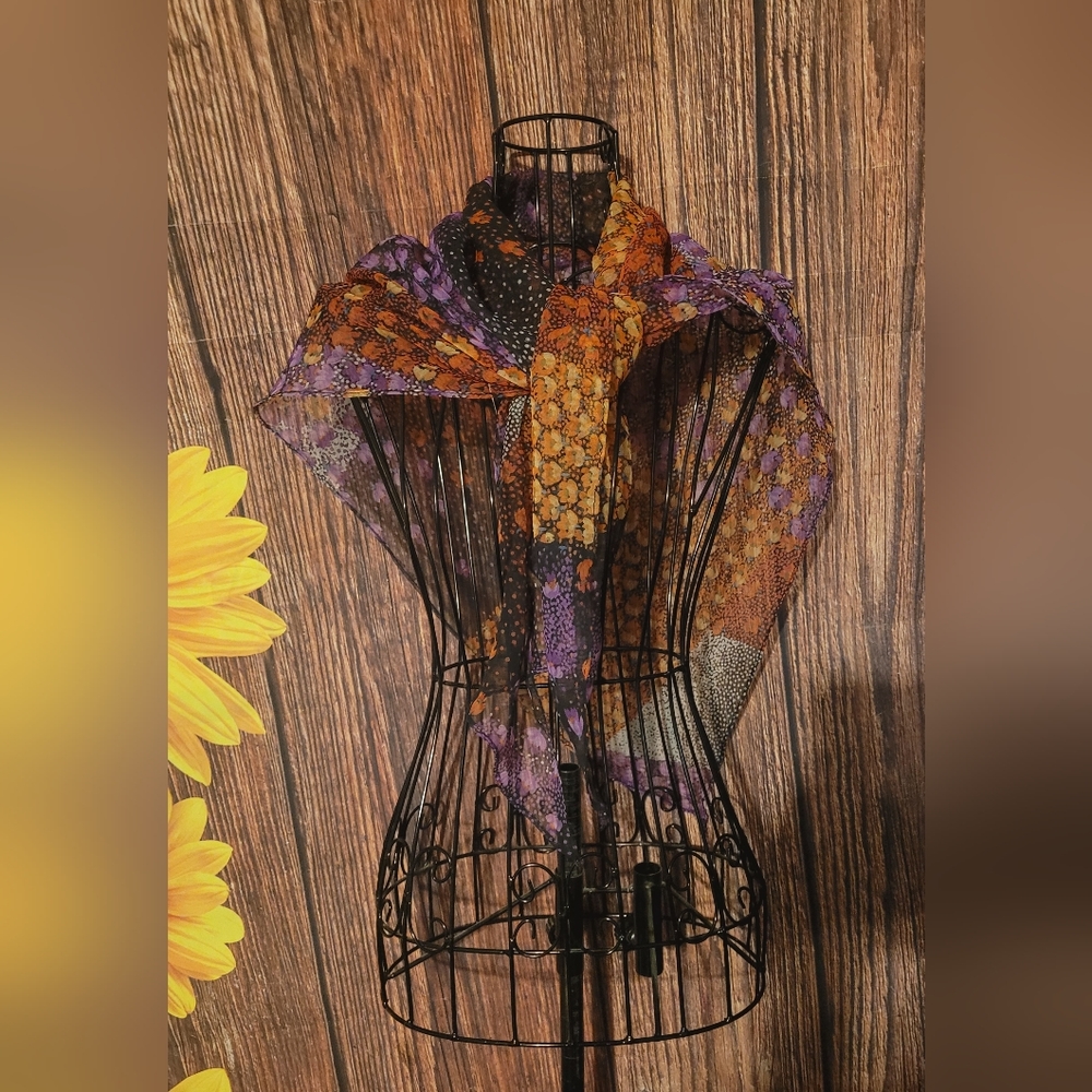 Triangular Scarf Cover-Up - Picture 4 of 5